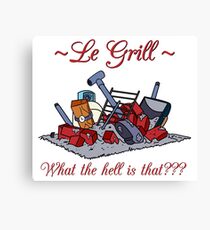 Le Grill Canvas Print