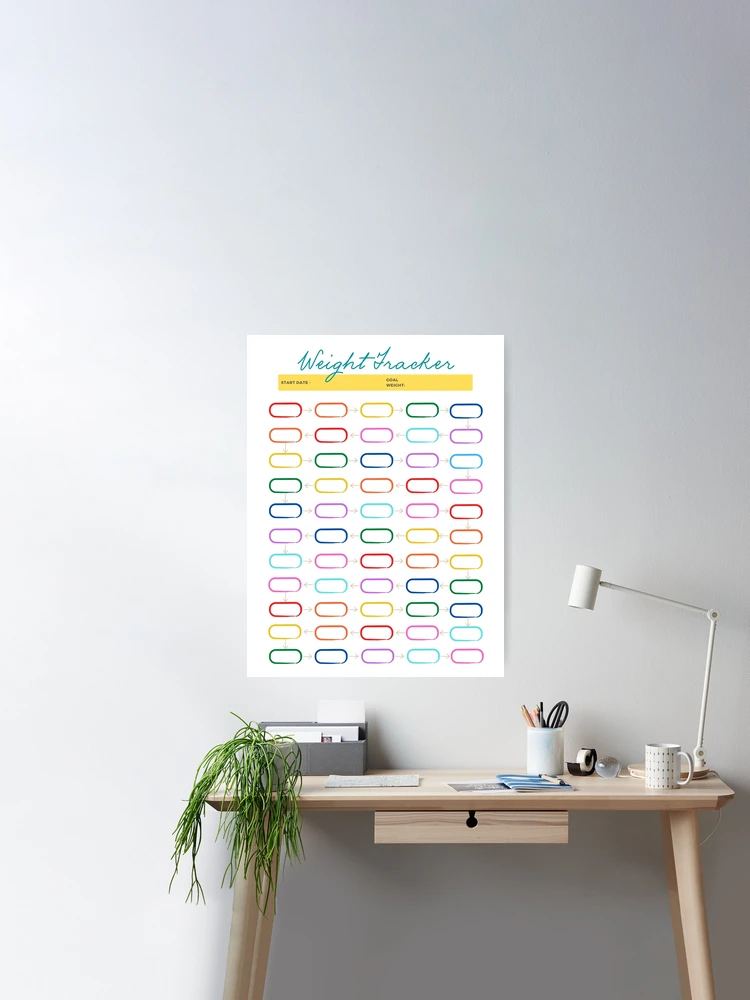 Weight Loss Tracker Poster Poster for Sale by sXePants