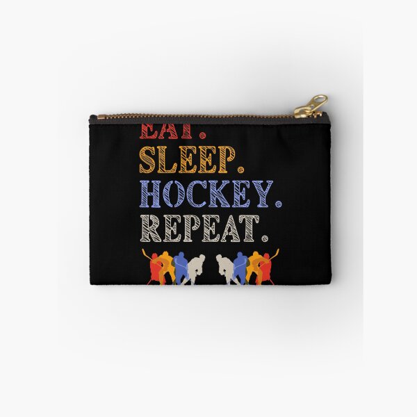 Item preview, Eat Sleep Hockey Repeat, Hockey Players designed and sold by artfulnotebook.