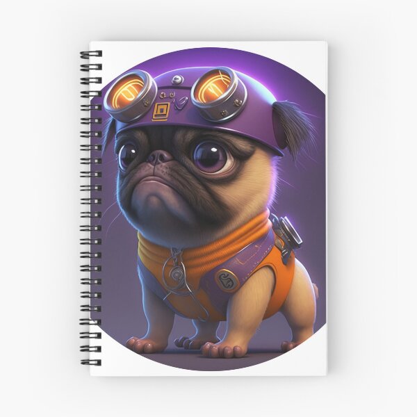 Item preview, Cute 3D astronaut french dog pug designed and sold by ARTeez⭐️⭐️⭐️⭐️⭐️.