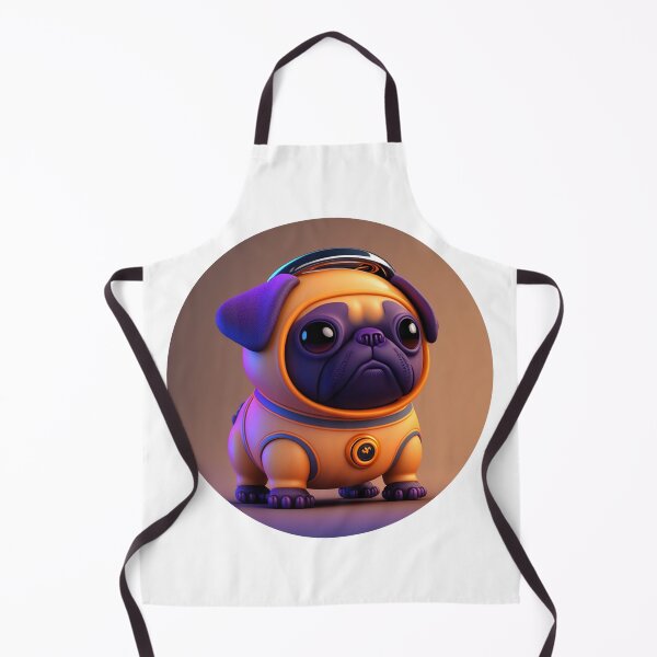 Item preview, Cute 3D astronaut french dog pug designed and sold by ARTeez⭐️⭐️⭐️⭐️⭐️.