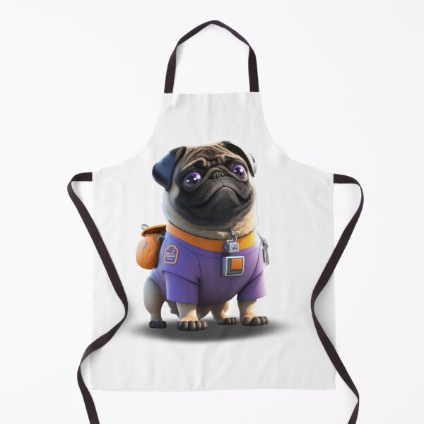 Item preview, Cute 3D astronaut french dog pug designed and sold by ARTeez⭐️⭐️⭐️⭐️⭐️.