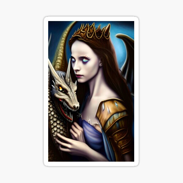 BlueOctopus1878 The Dragon In You 18 Sticker