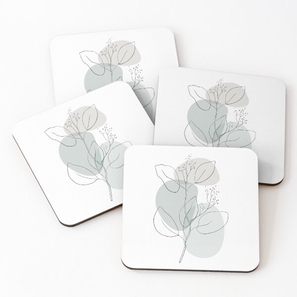 Item preview, Eucalyptus Line Print by Zouzounio Art designed and sold by zouzounioart.