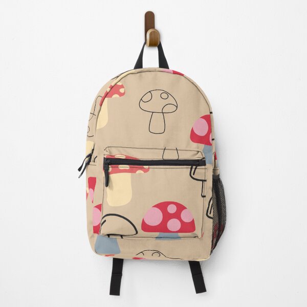 Item preview, Adorable  Mushroom Outline Cartoon Pattern designed and sold by Artful-Julia.