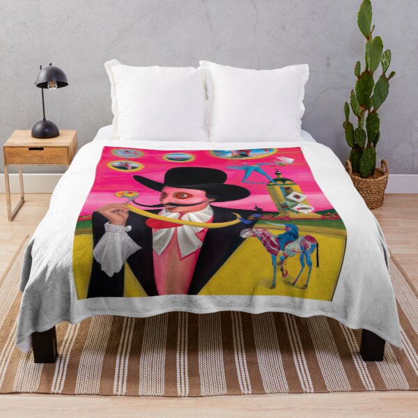 Item preview, A Surrealist Painting of Salvador Dali Looking At A Pipe - Hallucinogenic Toreador Style designed and sold by AlanPhotoArt.