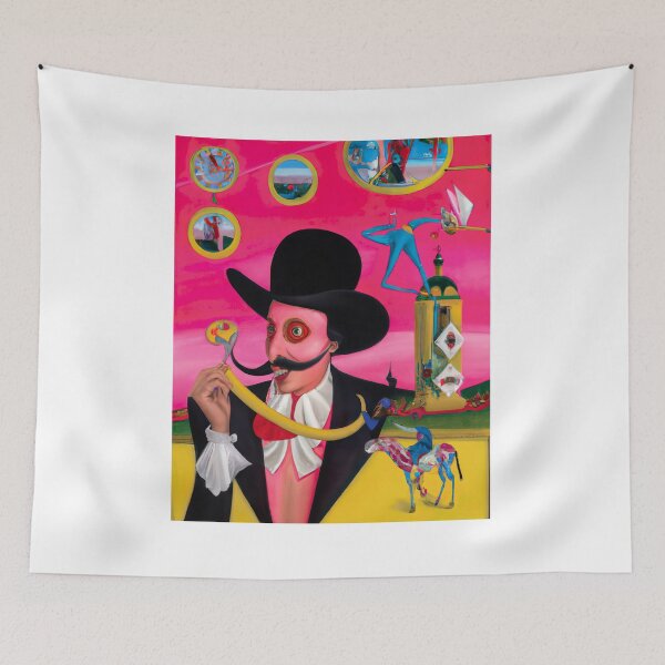 Item preview, A Surrealist Painting of Salvador Dali Looking At A Pipe - Hallucinogenic Toreador Style designed and sold by AlanPhotoArt.