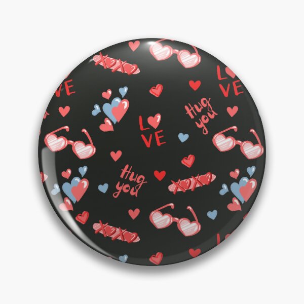 Item preview, Valentine elements seamless pattern designed and sold by pinkyfish1010.
