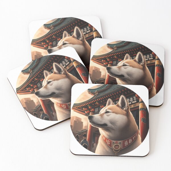 Item preview, Shuba inu dog japanese chinese town designed and sold by ARTeez⭐️⭐️⭐️⭐️⭐️.