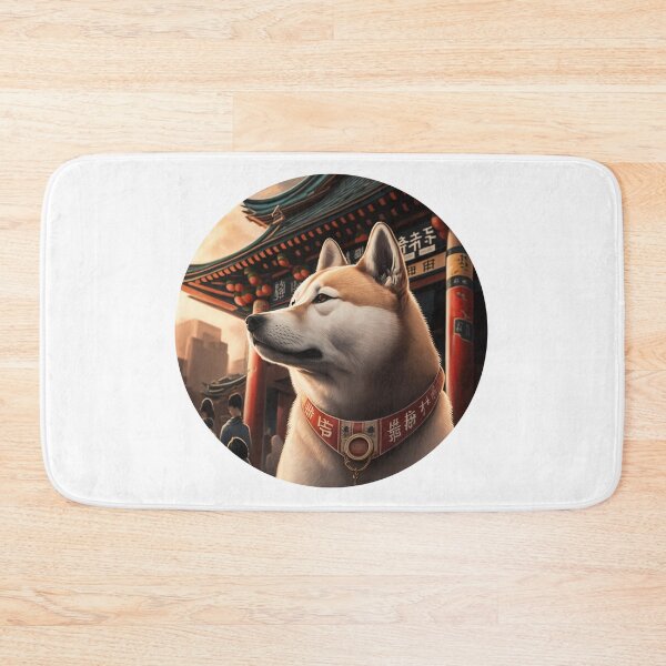 Item preview, Shuba inu dog japanese chinese town designed and sold by ARTeez⭐️⭐️⭐️⭐️⭐️.