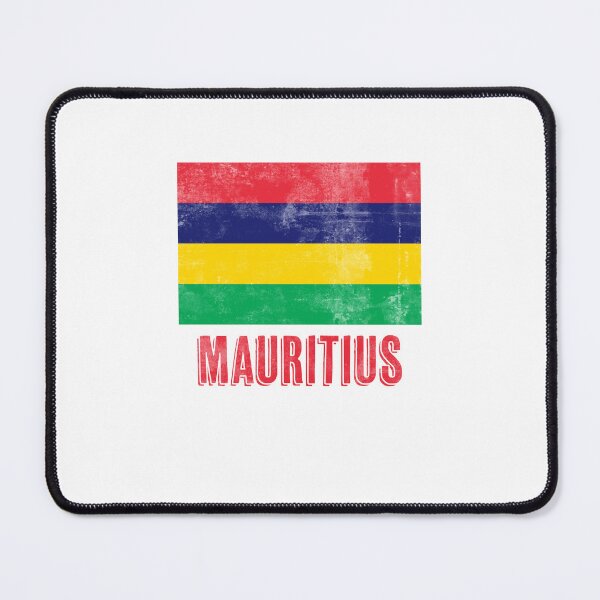 Item preview, Flag of Mauritius "Grunge" look. designed and sold by KTSubz Faith & Fun Designs.