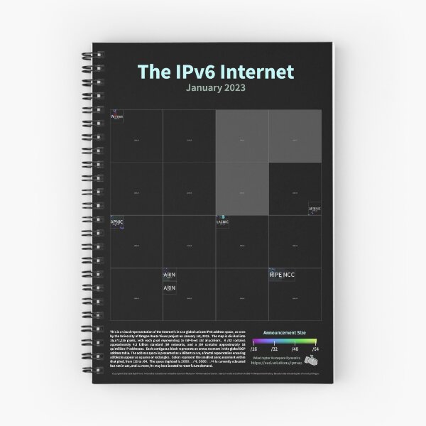 Item preview, The IPv6 Internet - January 2023 designed and sold by vadco.