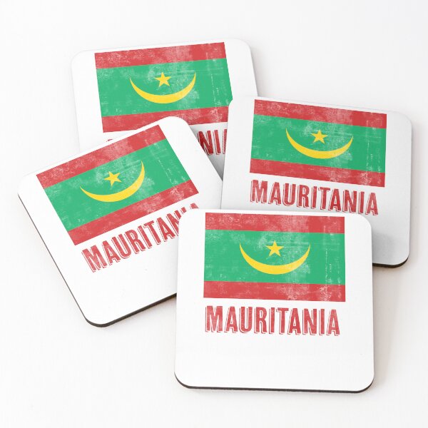 Item preview, Flag of Mauritania "Grunge" look. designed and sold by KTSubz Faith & Fun Designs.