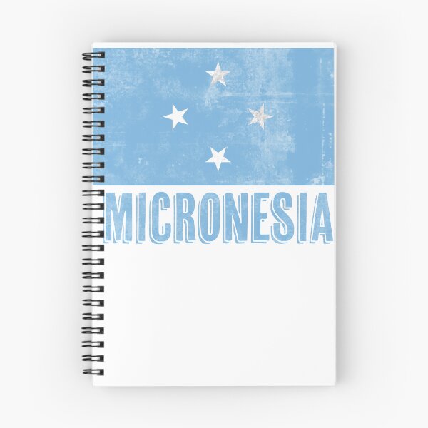 Item preview, Flag of Federated States of Micronesia "Grunge" look. designed and sold by KTSubz Faith & Fun Designs.