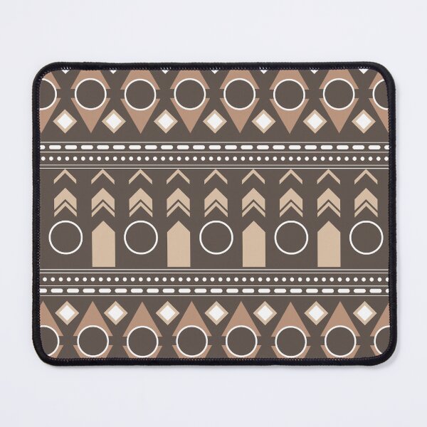 Item preview, Abstract Bogolan Mudcloth African pattern. Exotic Minimal Creative and Traditional African art designed and sold by Gugurat.