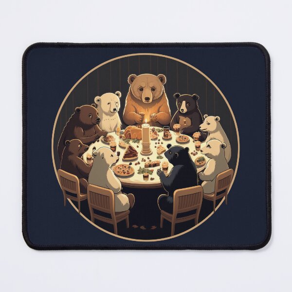 Item preview, Bear Community Dinner designed and sold by Bondoboxy.