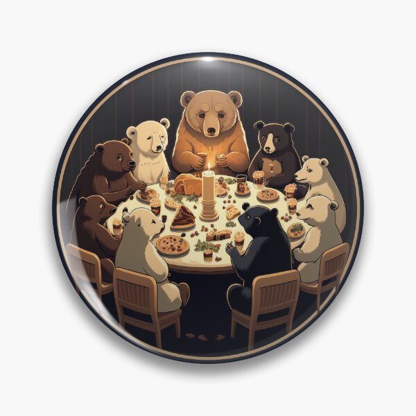 Item preview, Bear Community Dinner designed and sold by Bondoboxy.