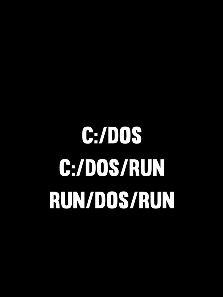 Thumbnail 4 of 4, iPhone Case, C:/DOS C:/DOS/RUN RUN/DOS/RUN designed and sold by denis90ch.