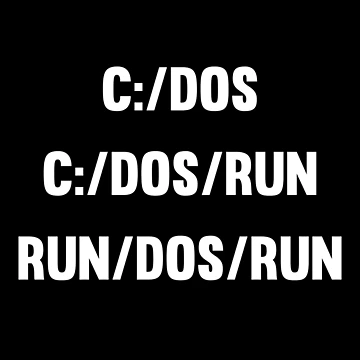 Artwork thumbnail, C:/DOS C:/DOS/RUN RUN/DOS/RUN by denis90ch