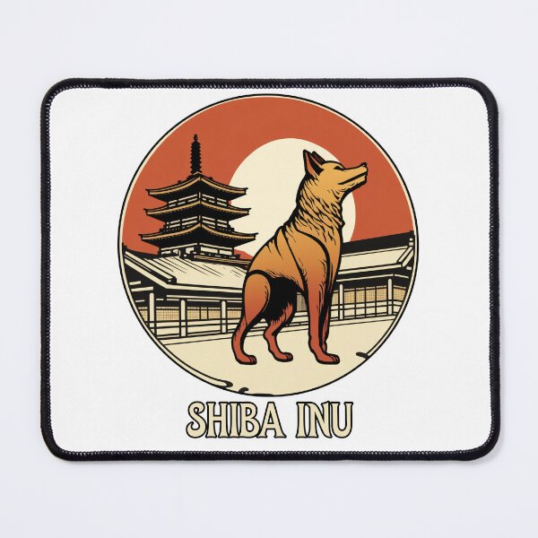 Item preview, Shiba inu japanese chinese dog  designed and sold by ARTeez⭐️⭐️⭐️⭐️⭐️.