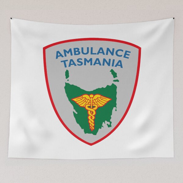 Item preview, Ambulance Tasmania designed and sold by HAPPY HAPPY  CREATIVES.