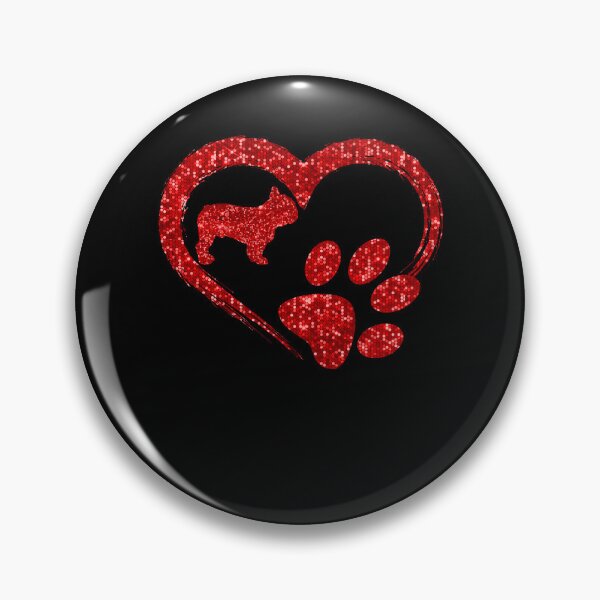 Item preview, Paw heart french bulldog owner lover designed and sold by ferraudionne.