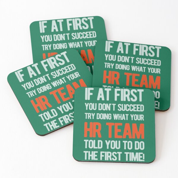 Item preview, Funny Human Resources HR   designed and sold by TempuVitae.