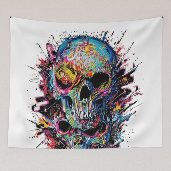 Item preview, Abstract Skull  designed and sold by TSHxArtgrind.