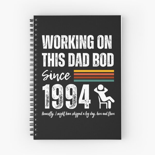 Item preview, Working On This Dad Bod Since 1994 designed and sold by BadAttitudeTees.