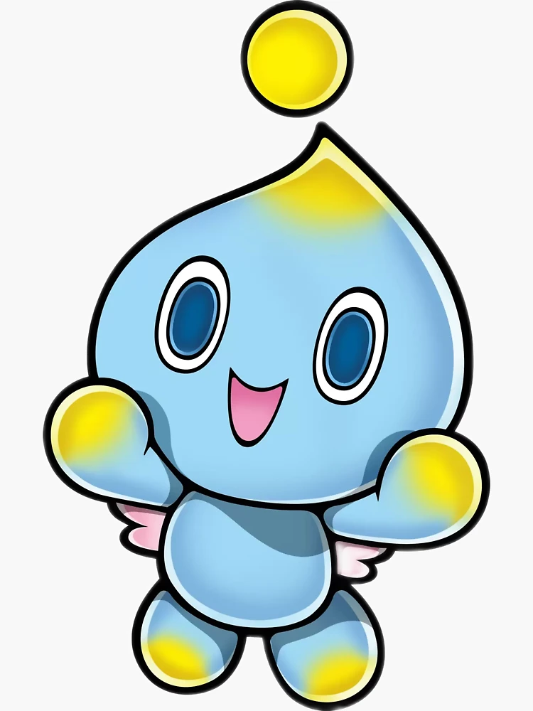 Chao Dance Sonic The Hedgehog Sticker - Chao Dance Sonic The