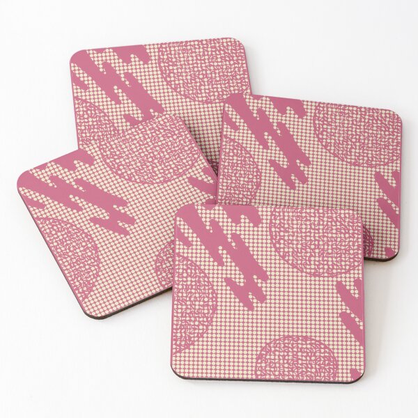 Item preview, Pink Monochromatic Abstract designed and sold by Annabella Schweitz.