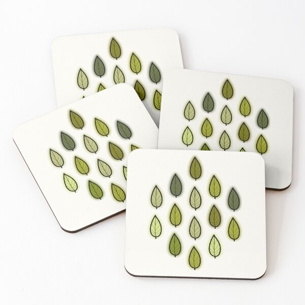 Item preview, Green Abstract Leaves designed and sold by Azriel Wiorek.