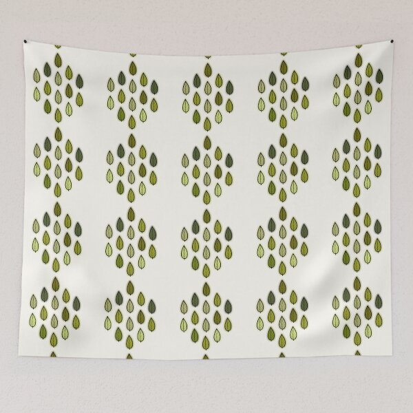 Item preview, Green Abstract Leaves designed and sold by Azriel Wiorek.