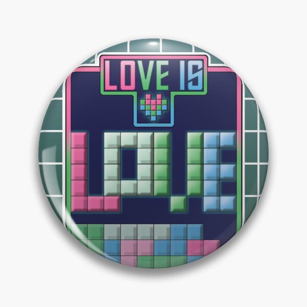 Item preview, Pixel Puzzle Game Love is Love Poly Pride Rainbow designed and sold by Luv Maila.