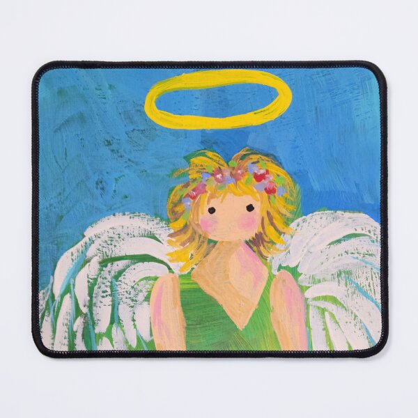 Item preview, Abstract Angel in Green Dress  designed and sold by Brenda  Knoll.