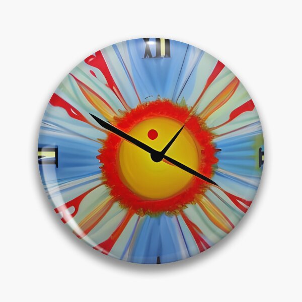 Item preview, Clock time, red clockwork designed and sold by REALDesign-Shop.
