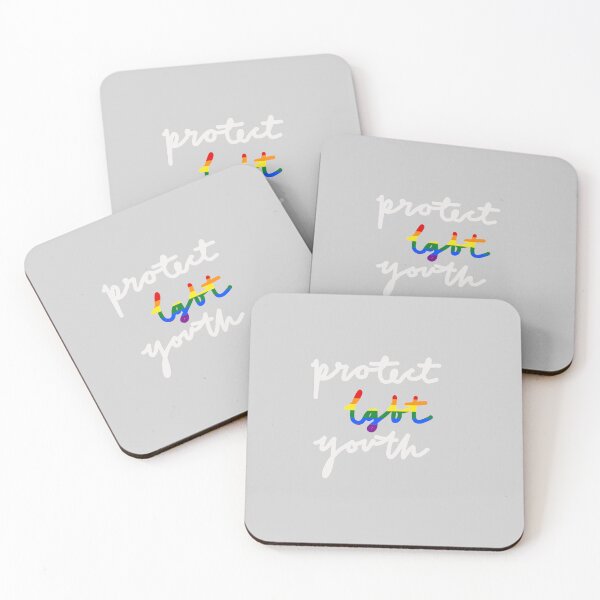 Item preview, protect lgbt youth! (white) designed and sold by tree-huggrs.