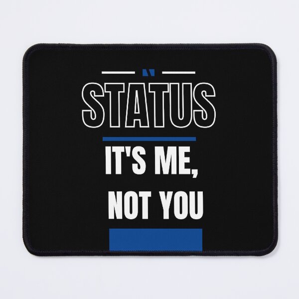 Item preview, WHAT'S YOUR STATUS ? - FUNNY AND QUIRKY RELATIONSHIP STATUS designed and sold by JakNJill.