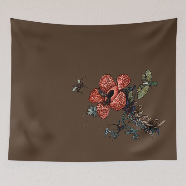 Item preview, Hypoglossal Nerve & Insects of Borneo designed and sold by FreyStrandDraws.