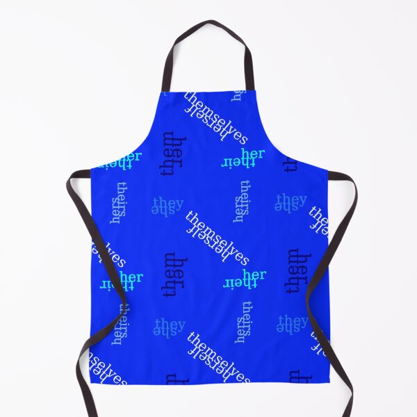 Item preview, She/They Blue Pronouns designed and sold by Pyrolitheus.