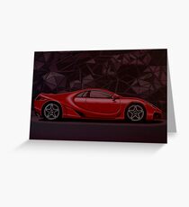 GTA Spano 2010 Painting Greeting Card