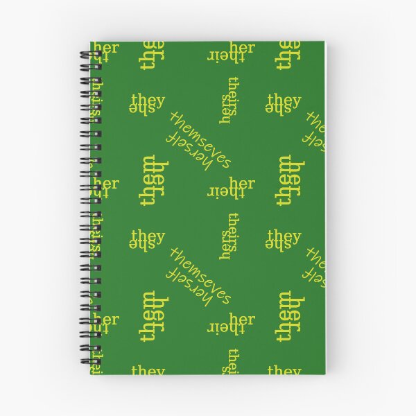 Item preview, She/They Green Pronouns designed and sold by Pyrolitheus.