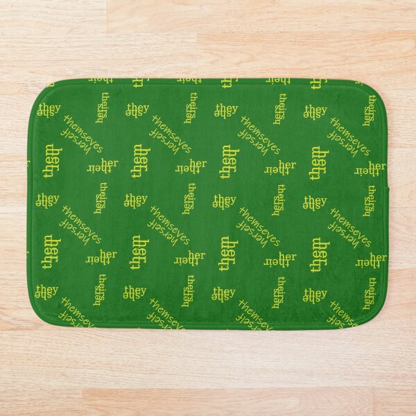Item preview, She/They Green Pronouns designed and sold by Pyrolitheus.