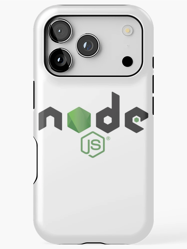 Thumbnail 1 of 4, iPhone Case, nodejs programming sticker designed and sold by developerfriday.