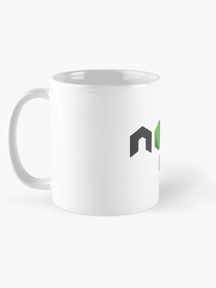 Thumbnail 5 of 6, Coffee Mug, nodejs programming sticker designed and sold by developerfriday.
