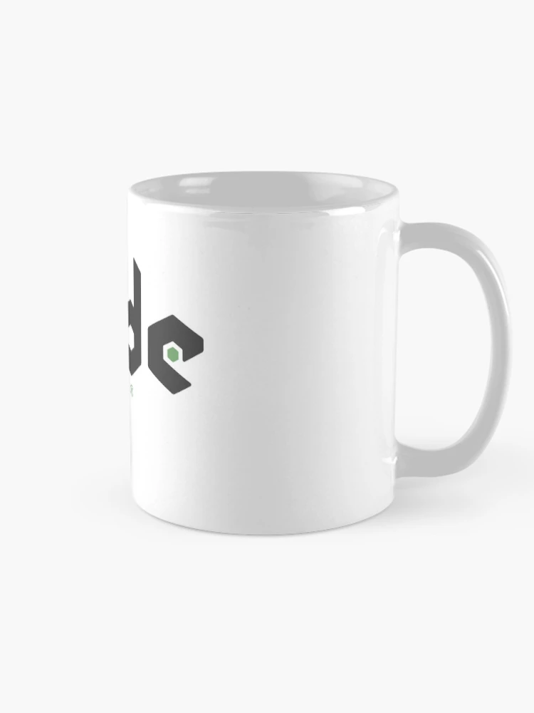 Thumbnail 3 of 6, Coffee Mug, nodejs programming sticker designed and sold by developerfriday.