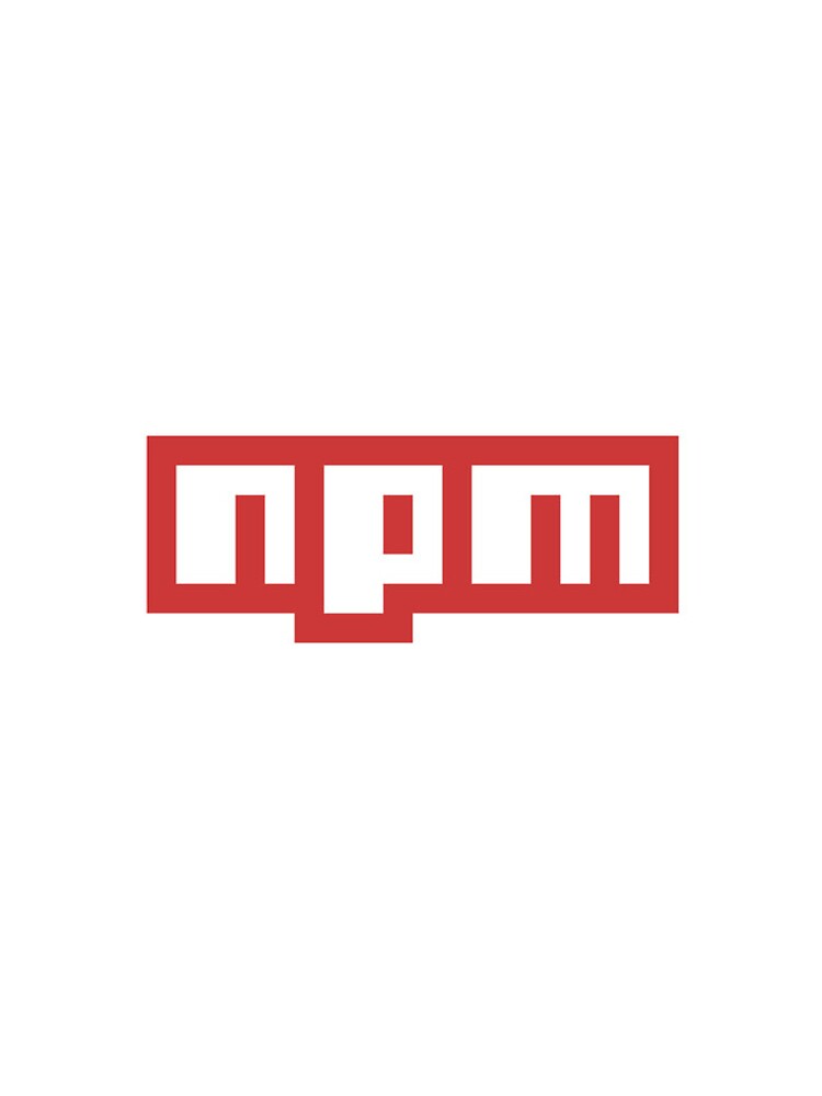 Thumbnail 4 of 4, iPhone Case, npm node programming sticker designed and sold by developerfriday.
