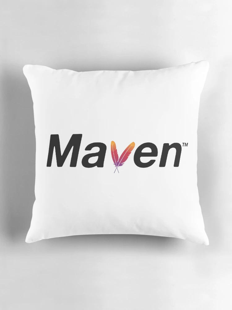 Thumbnail 3 of 4, Pillow, maven java programming sticker designed and sold by developerfriday.