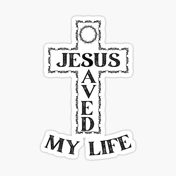 Item preview, Jesus Saved my Life designed and sold by BlessedConcepts.