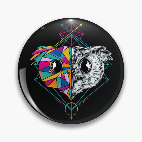 Item preview, Geometric Owl designed and sold by eggzoo.